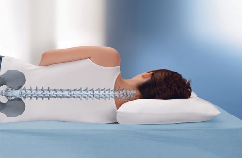 Ортопедическая подушка для шеи при остеохондрозе