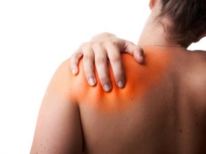 Боль и опухоль в области плеча