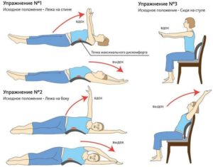 Упражнения для позвоночника при остеохондрозе грудного отдела