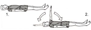 Упражнения лежа для плеча